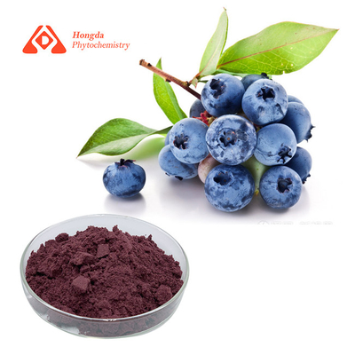 Temiz Bitki Blueberry Extract 25% Antosiyanin Tozu Gıda Derecesi