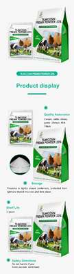 Makrolid Antibiyotik Antibakteriyel % 20 Tilmicosin Premix Veteriner İlaç